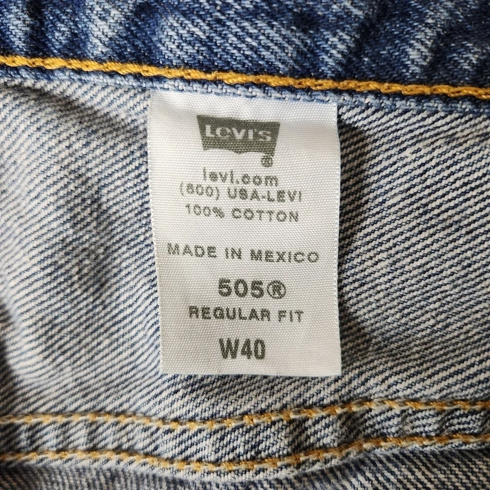 Levis Mens |40| Vintage 90s 505 Jorts Jean Shorts